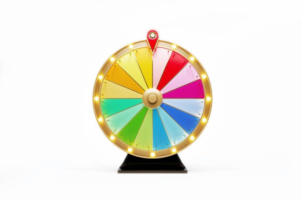roulette wheel close-up during spin